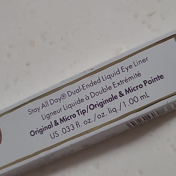 KITTEN KOSMO and INTENSE BLACK NIB Stila Stay All Day Dual Ended Liquid Eyeliner - Picture 9 of 16